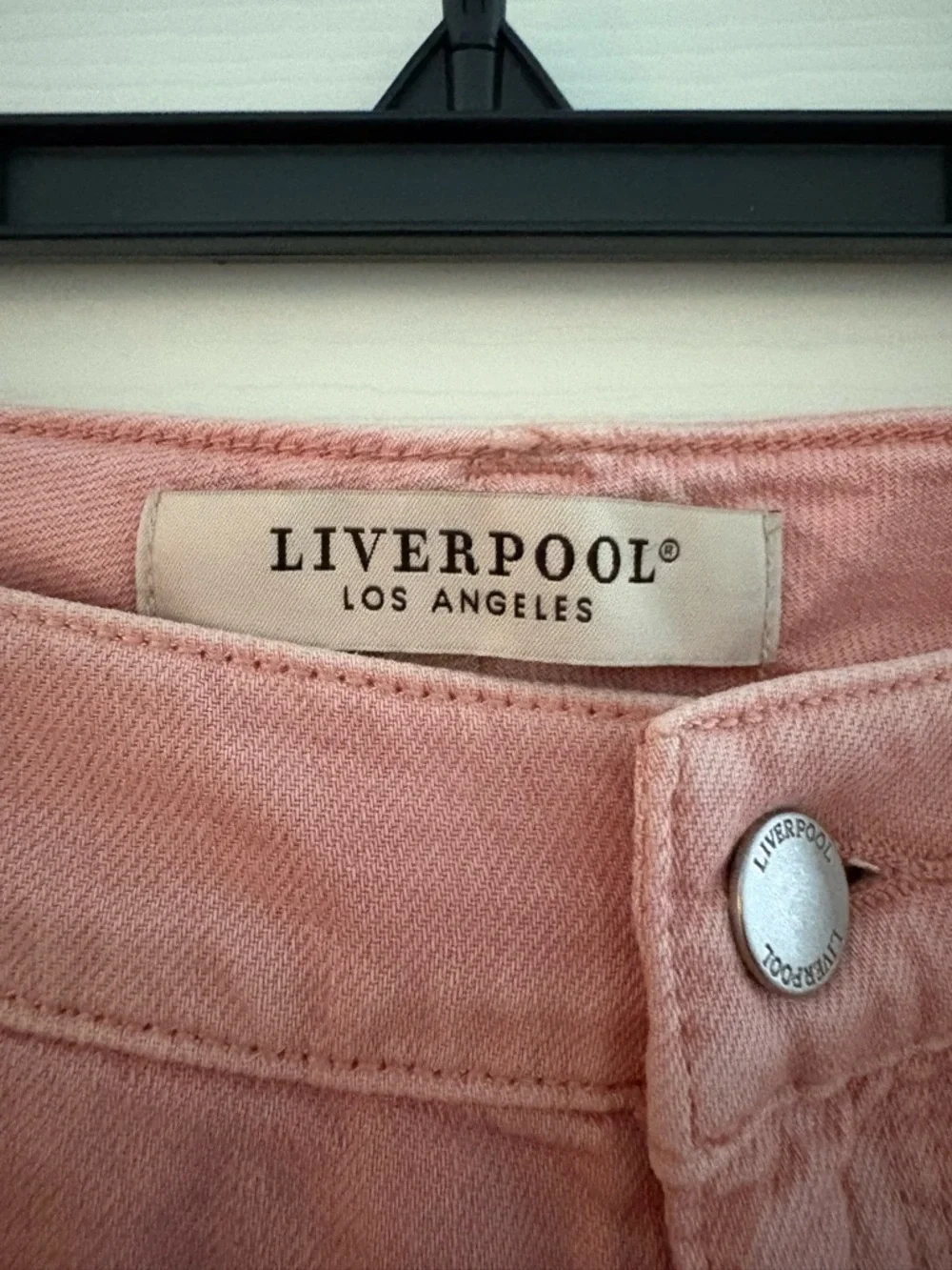 Liverpool Pink Wide-Leg SZ 25 Crop Pants - Picture 2 of 3